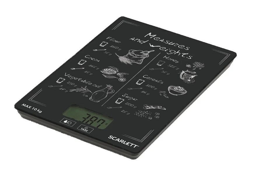 Кухонные весы Scarlett SC-KS57P64 черные